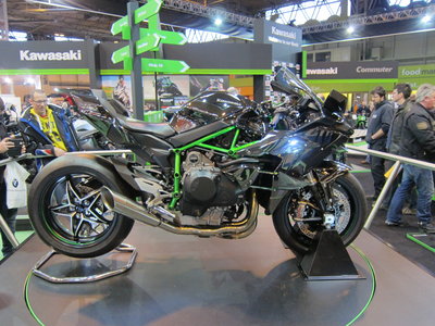 Kawasaki H2R. It seemed to get most attention and is a masterpiece of engineering. Not sure its a masterpiece of a motorcycle though.