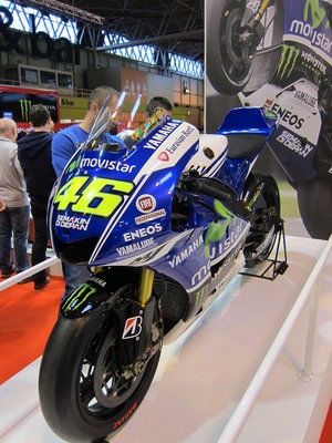 Valentino's racebike.